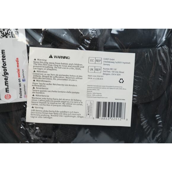 FORTEM Trunk Organizer with Lid – Collapsible Storage Bin, Black - Picture 4 of 4